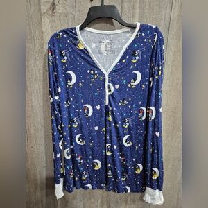 Little Sleepies Disney and Friends Top (Size XXL) Womens